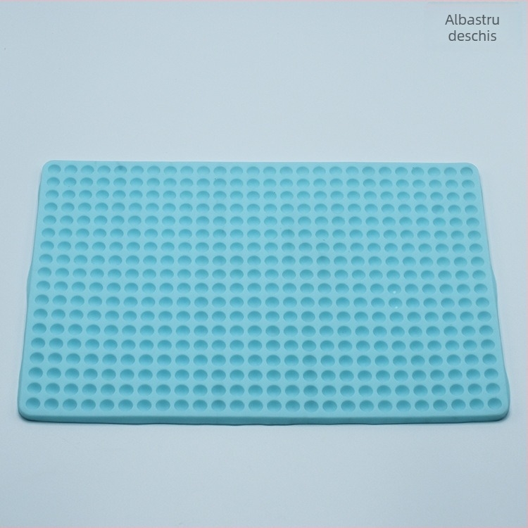 Covoraș din silicon cu găuri circulare, pentru bucătăria de acasă, suport de scurgere a uleiului și apei, potrivit pentru cuptor și cuptor cu microunde