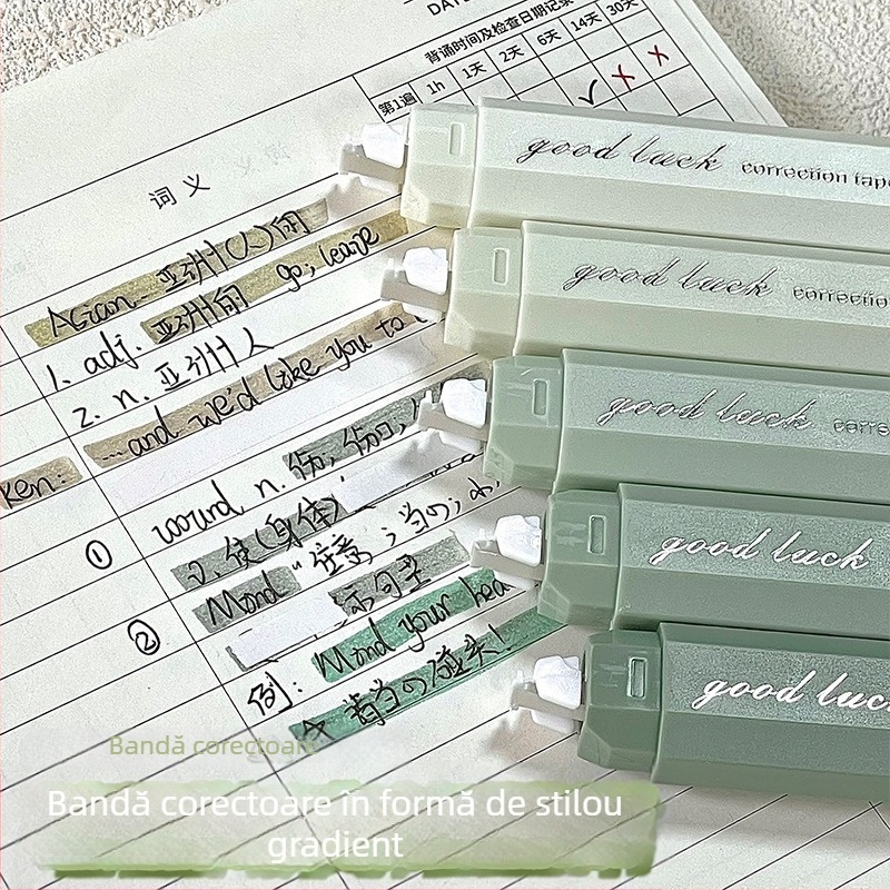 Bandă de corecție cu design gradient, capacitate mare, aplicare lină, pentru elevi
