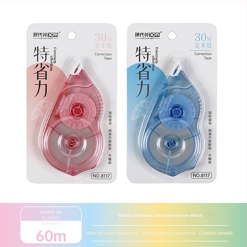 XDN 8110 Bandă corectoare, lățime 30 mm, capacitate mare, mișcare lină, design simplu, pentru elevi