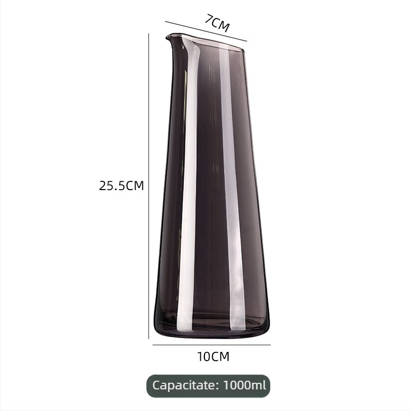 Decantor în stil japonez din cristal pentru vin și cocktailuri, capacitate 501–600 ml