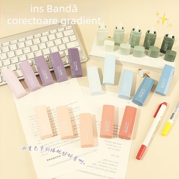 Bandă de corecție gradientă pentru elevi, accesoriu de papetărie elegant și silențios