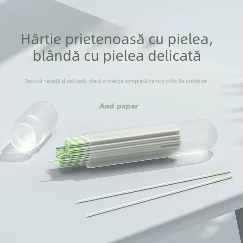 Set de curățare a găurilor urechii cu soluție de eliminare a mirosului și husă de călătorie