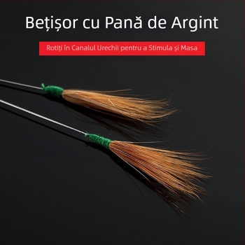 Asahi Glow set lingurițe pentru urechi – luminoase, din oțel inoxidabil, reîncărcabile