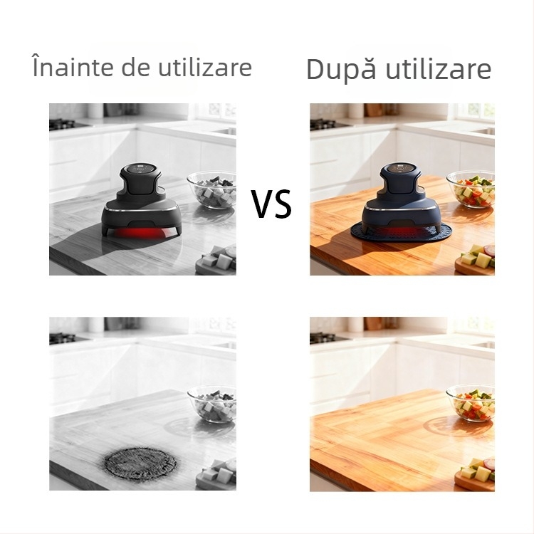 Covoraș din silicon pentru friteuza cu aer Ninja FN101GY, tavă pătrată cu izolație termică pentru uz casnic