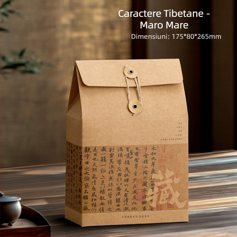 Cutie pentru ceai vrac 150 g pentru ceai alb, ceai negru și Pu-erh