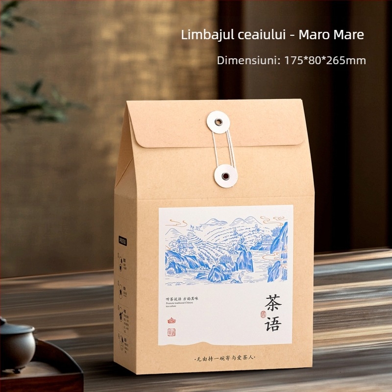 Cutie pentru ceai vrac 150 g pentru ceai alb, ceai negru și Pu-erh