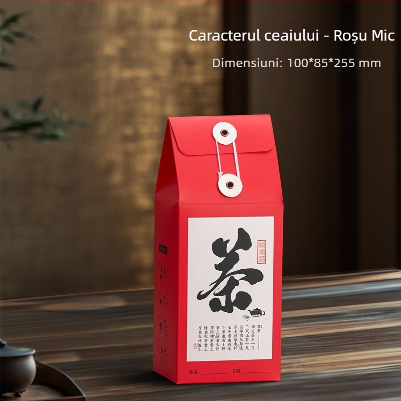 Cutie pentru ceai vrac 150 g pentru ceai alb, ceai negru și Pu-erh