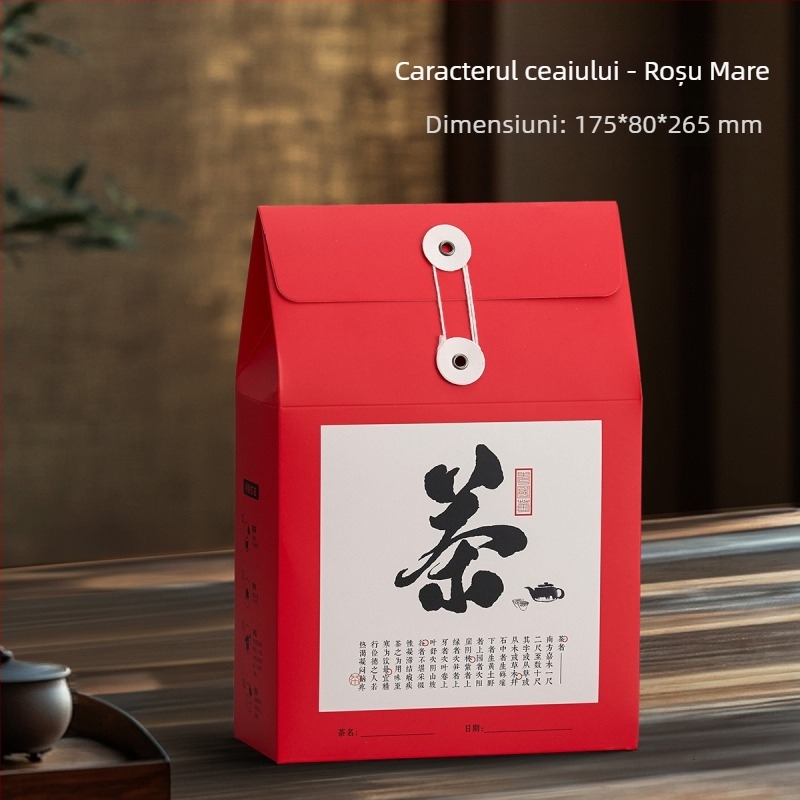 Cutie pentru ceai vrac 150 g pentru ceai alb, ceai negru și Pu-erh
