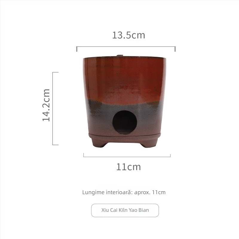 În stoc: ceainic Gongfu din lut roșu, ceramică cu glazură de sobă, finisaj variat, mâner de ridicare, pentru exterior