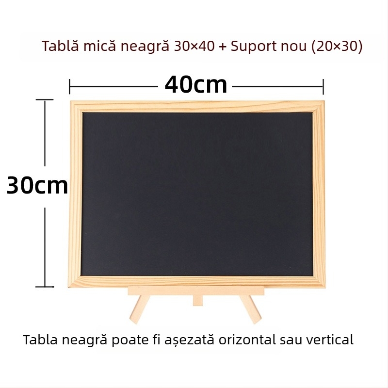 Tablă de birou selectată pentru bar, cu tablă de mesaje suspendată, tablă de meniu și tablă de desen pentru copii, nemagnetică