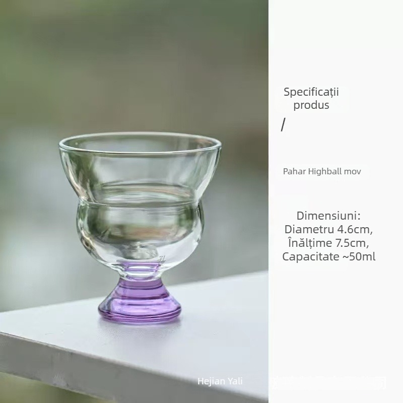Ceainic din sticlă cu mâner, borosilicat rezistent la căldură, cu filtru și funcție de încălzire, pentru uz casnic