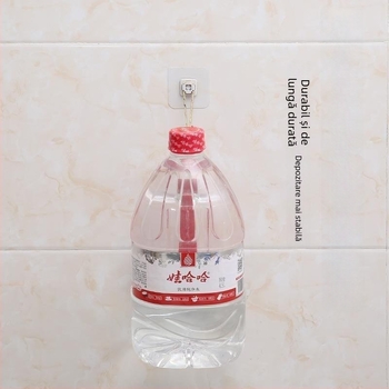 Suport creativ pentru săpun rotativ, fără găuri, cu două niveluri și drenaj, montat pe perete pentru baie