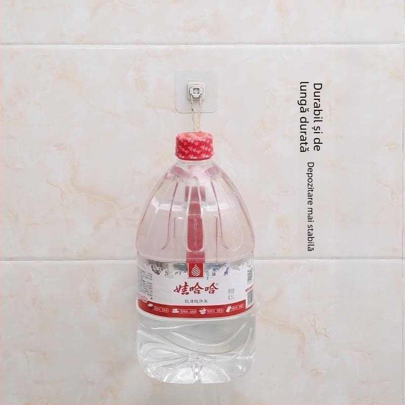 Suport creativ pentru săpun rotativ, fără găuri, cu două niveluri și drenaj, montat pe perete pentru baie