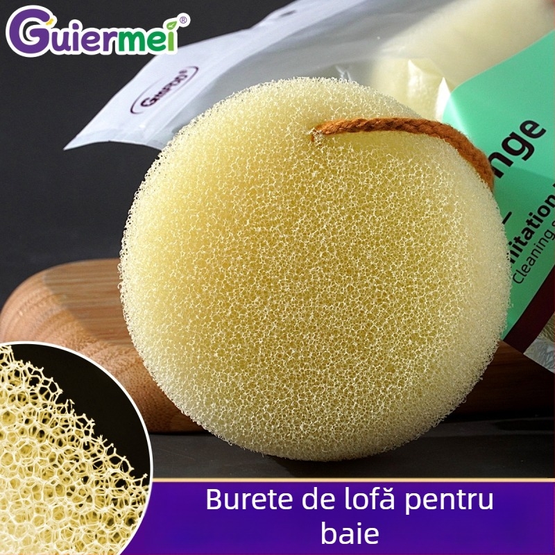 Meicluojie burete de baie din luffa – burete exfoliant pentru curățarea pielii