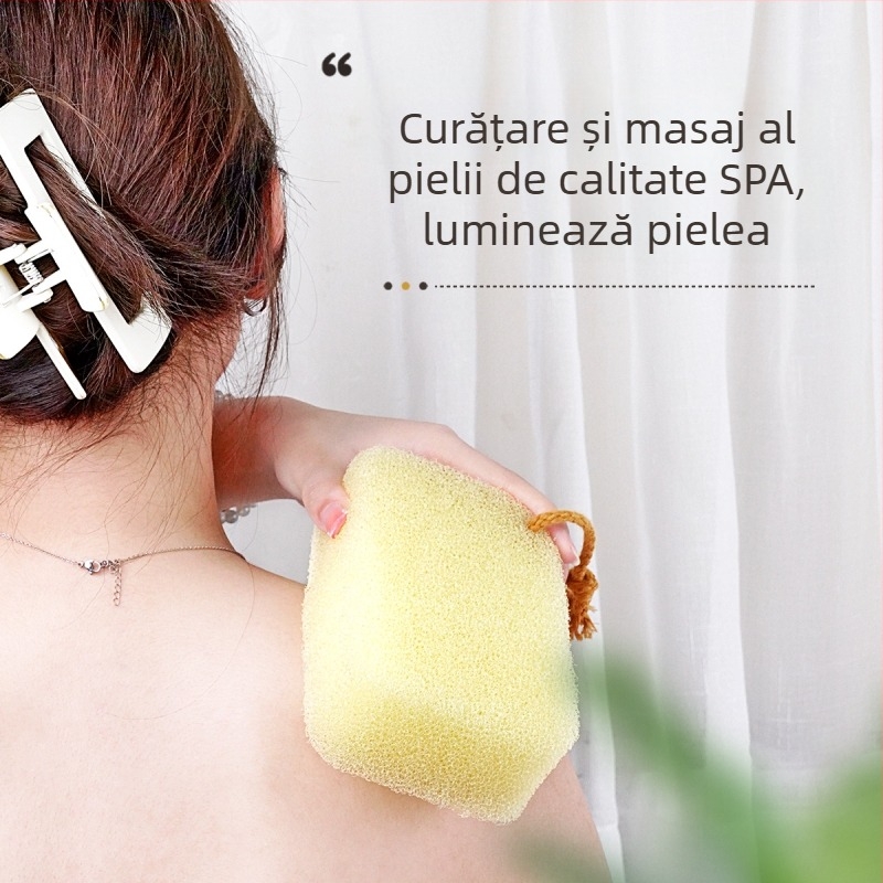 Meicluojie burete de baie din luffa – burete exfoliant pentru curățarea pielii