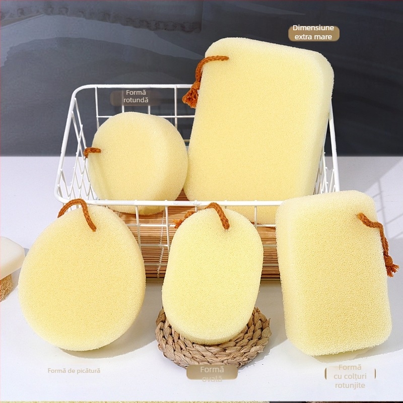 Meicluojie burete de baie din luffa – burete exfoliant pentru curățarea pielii