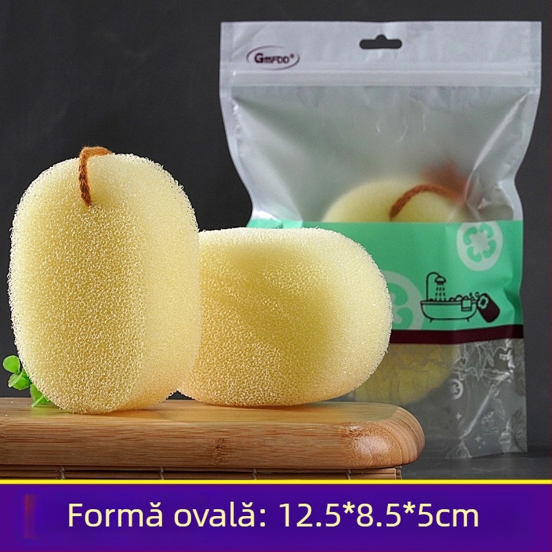 Meicluojie burete de baie din luffa – burete exfoliant pentru curățarea pielii