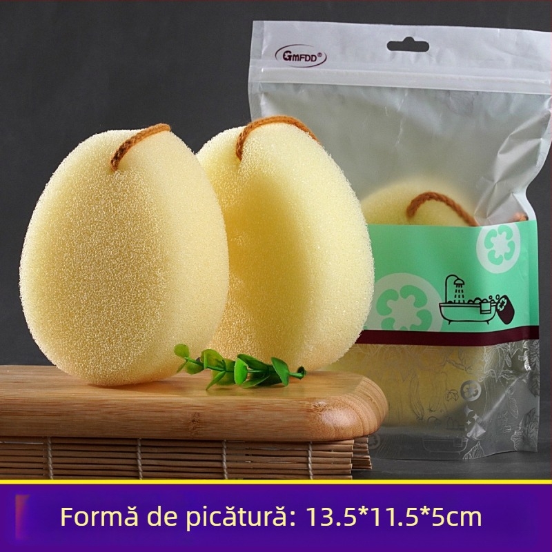 Meicluojie burete de baie din luffa – burete exfoliant pentru curățarea pielii