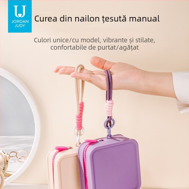 Geantă de silicon Jotun Judy – Geantă cosmetică impermeabilă, clutch portabil și mini portofel pentru monede