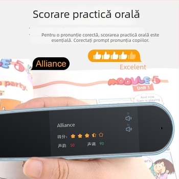 Pix de citire în limba engleză și dicționar pentru elevi — pix de traducere multifuncțional, dispozitiv inteligent de învățare universal