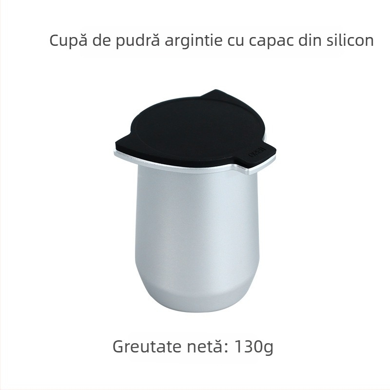 Platinum Rich 8 Series Accesorii cafea: Ceașă de aromă, Dozator din aliaj de aluminiu pentru cafea, Ceașă de dozare din oțel inoxidabil, Diametru 54 mm