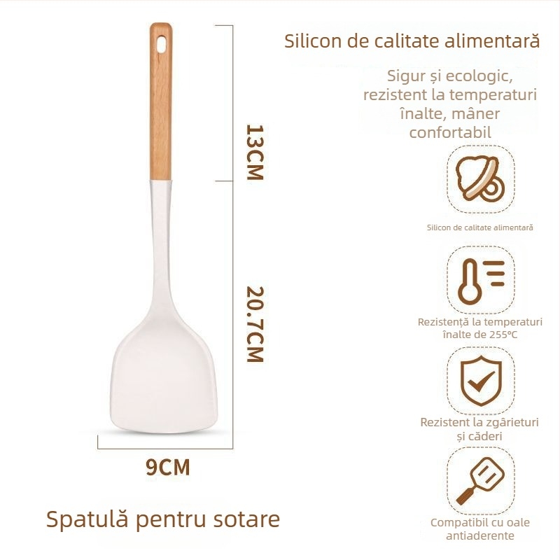Oală ceramică antiaderentă pentru lapte destinat bebelușilor, all-in-one pentru prăjit și fiert, compatibilă cu plite cu gaz și electrice, mică oală de supă pentru tăiței
