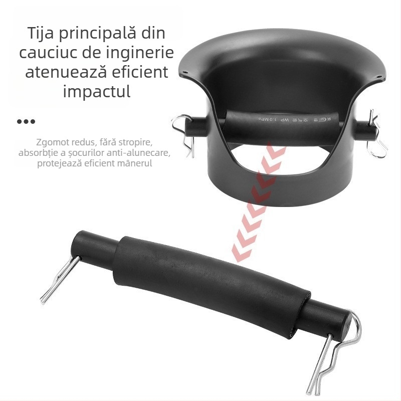 Container vertical pentru zaț de cafea, cu logo – knock box comercial actualizat