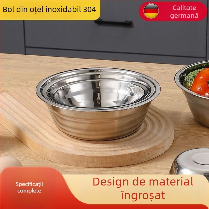 Oală din oțel inoxidabil pentru uz casnic, oală pentru supă și lapte, oală mică și practică pentru gătit supă și terci, compatibilă cu plite cu gaz și inducție, NG8