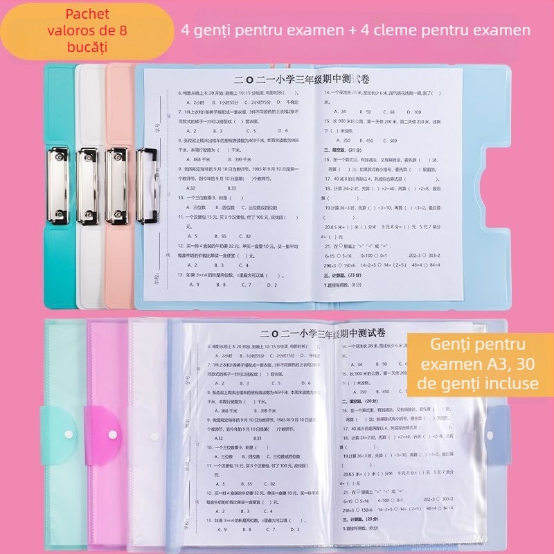 Organizator pentru foi de examen