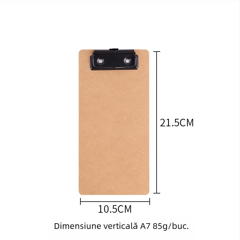 Chuntian Placă de scris din fibră A4 cu clemă puternică, dosar și clipboard – planșă de schițe A3 8K