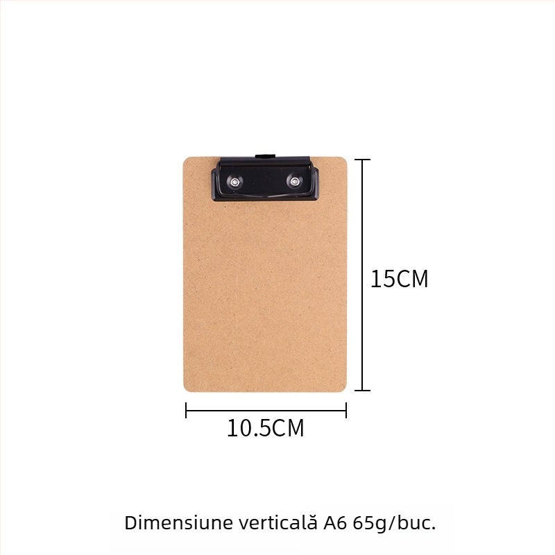 Chuntian Placă de scris din fibră A4 cu clemă puternică, dosar și clipboard – planșă de schițe A3 8K