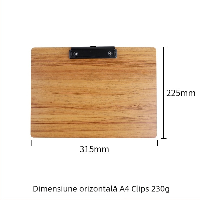 Chuntian Placă de scris din fibră A4 cu clemă puternică, dosar și clipboard – planșă de schițe A3 8K