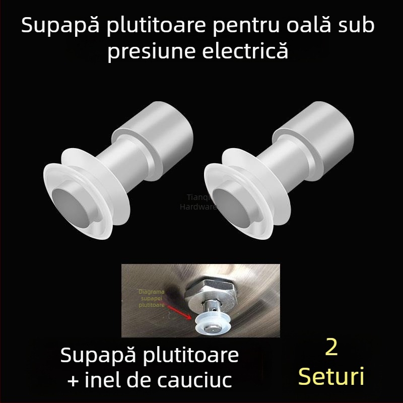 Universal pentru oală electrică sub presiune: inel de cauciuc pentru supapa plutitoare, supapă de oprire, inel etanș, supapă de capac și supapă de siguranță
