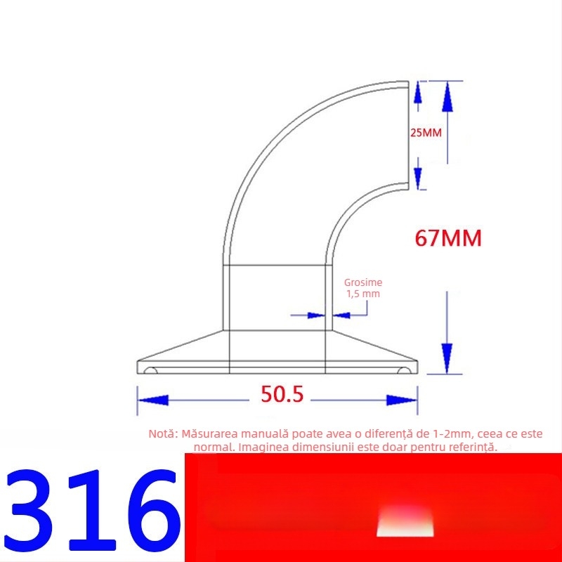 304/316L oțel inoxidabil cot 90° cu clemă unică, finisaj oglindă, calitate igienică, conector sudare cu montare rapidă, tip clemă