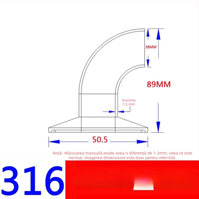 304/316L oțel inoxidabil cot 90° cu clemă unică, finisaj oglindă, calitate igienică, conector sudare cu montare rapidă, tip clemă