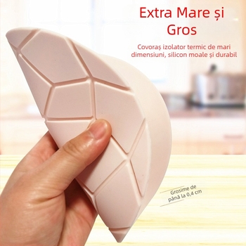 Covoraș din silicon rezistent la temperatură pentru bucătărie, cu model țestoasă, rotund sau pătrat, antiderapant, pentru vase și boluri