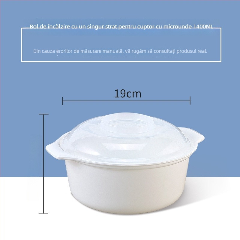 Camellia Recipient de aburi pentru microunde, cu vas de încălzire