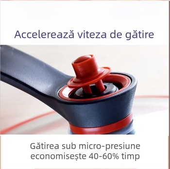 Capac mini pentru oală sub presiune, cu mâner fix, garnitură a valvei de presiune, design cu rață galbenă mică, capac din sticlă temperată pentru oală – accesorii