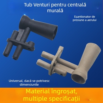 Ventilator pentru boiler pe gaz montat pe perete, țeavă Venturi, gură de admisie a aerului și duză de prelevare pentru coș – accesorii de întreținere universale