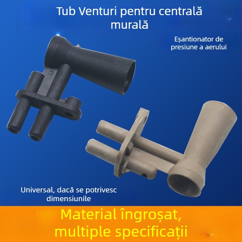 Ventilator pentru boiler pe gaz montat pe perete, țeavă Venturi, gură de admisie a aerului și duză de prelevare pentru coș – accesorii de întreținere universale