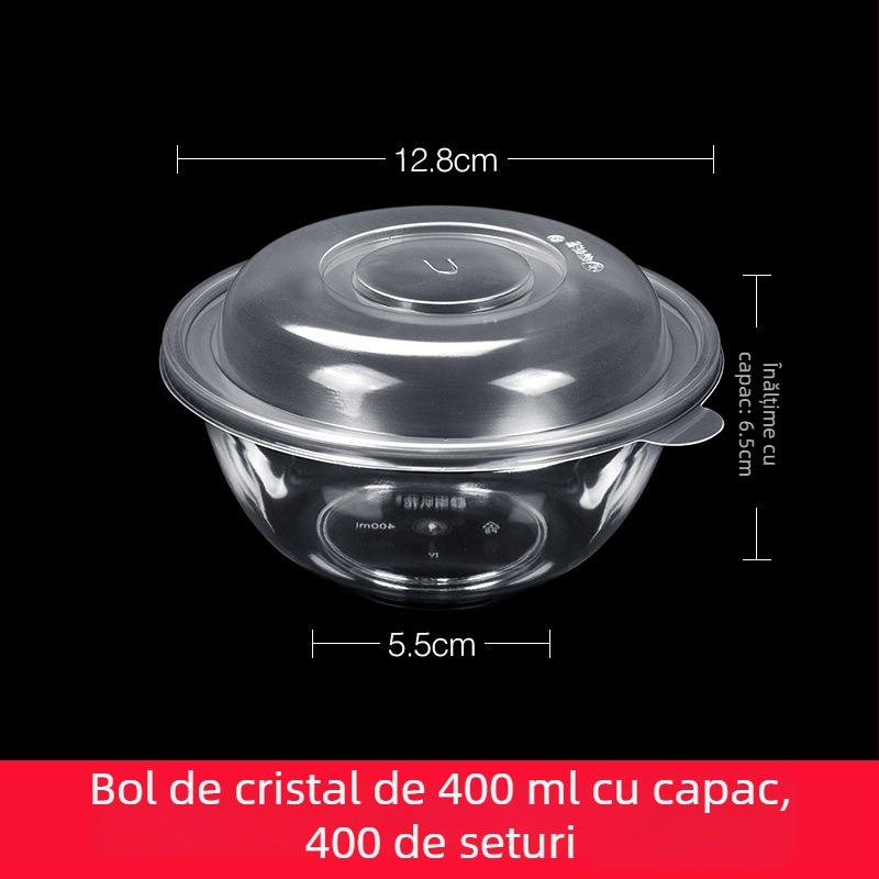Set plastic veselă pentru petreceri, cu motiv floare trompetă, 10 piese: boluri, farfurii, căni și linguri, pentru porții individuale