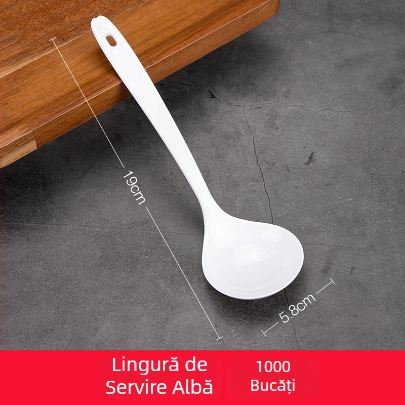 Set plastic veselă pentru petreceri, cu motiv floare trompetă, 10 piese: boluri, farfurii, căni și linguri, pentru porții individuale