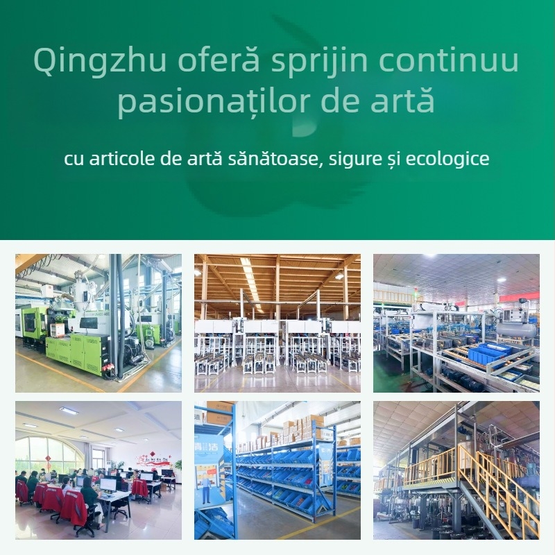Radieră din plastic pentru desen, design bambus verde, curată, fără urme, pentru studenți la arte, compatibilă cu creioanele 2B/4B