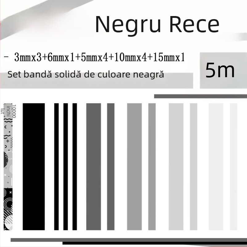 Set Morandi de benzi washi, 20 roluri, culori pastel, pentru DIY planner, benzi decorative