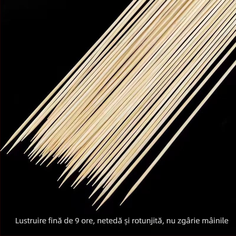 Frigărui din bambus, 30 cm, pachet 60 buc