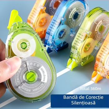 Bandă corectoare Morning MG, silențioasă, cu capacitate mare, set accesibil, bandă continuă pentru elevi de la învățământ primar până la liceu