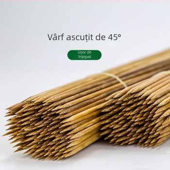 Bețe de bambus de unică folosință, carbonizate, extrem de dure, destinate utilizării comerciale, ambalate în colet