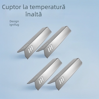 Placă de încălzire emailată cu protecție la flăcări și distribuție a căldurii pentru aragazuri tip casetă — accesorii multifuncționale