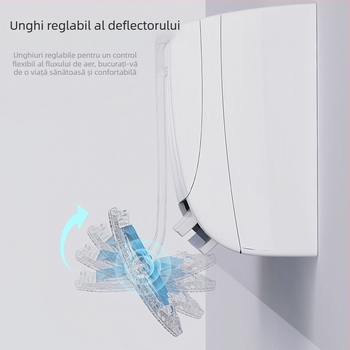 Deflector de aer pentru aer condiționat – montare pe perete universală, fără instalație