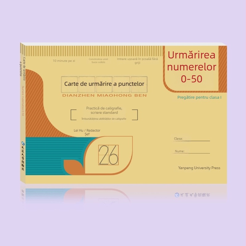 Carte de trasare a numerelor 0–100 pentru grădiniță – exerciții cu creion